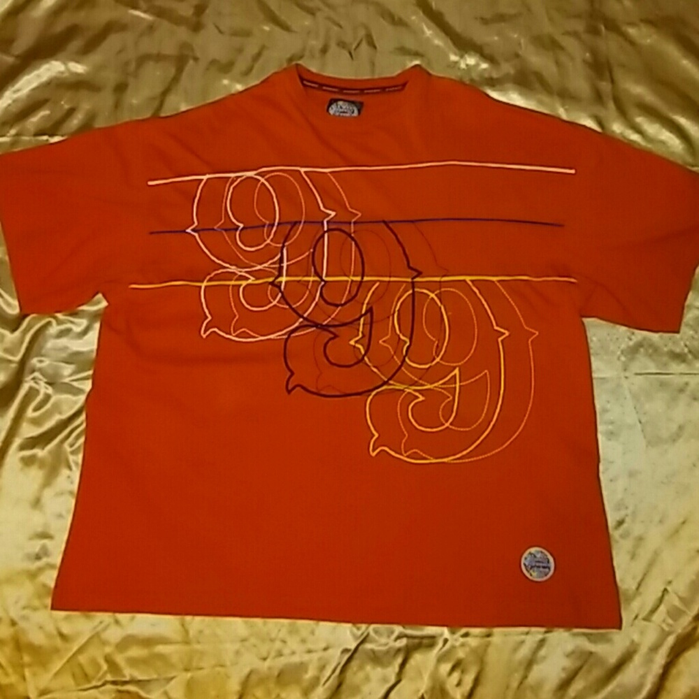 Gino Green Global T-shirt Orange